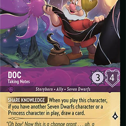 Doc - Taking Notes (Foil) (40/204) [Wilds Unknown]