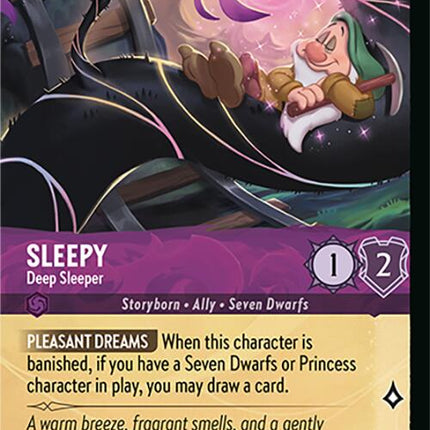 Sleepy - Deep Sleeper (Foil) (44/204) [Wilds Unknown]