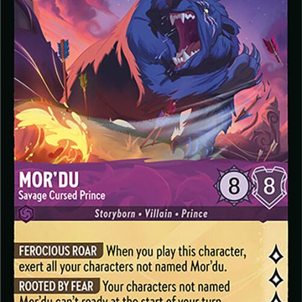 Mor'du - Savage Cursed Prince (57/204) [Wilds Unknown]