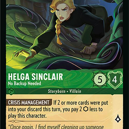 Helga Sinclair - No Backup Needed (73/204) [Wilds Unknown]