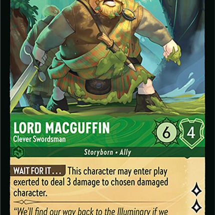 Lord MacGuffin - Clever Swordsman (78/204) [Wilds Unknown]