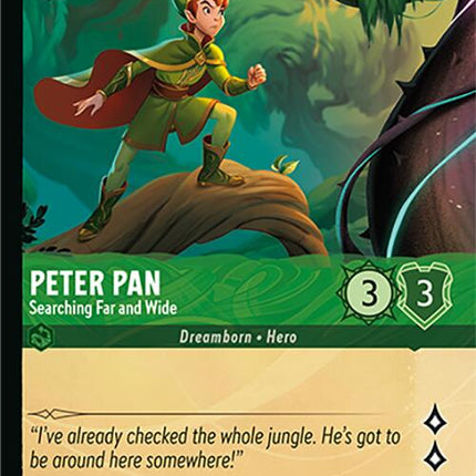 Peter Pan - Searching Far and Wide (Foil) (81/204) [Wilds Unknown]