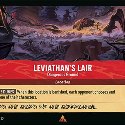 Leviathan's Lair - Dangerous Ground (136/204) [Wilds Unknown]