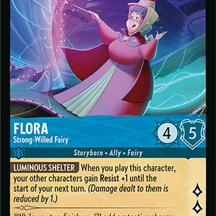 Flora - Strong-Willed Fairy (141/204) [Wilds Unknown]
