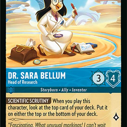 Dr. Sara Bellum - Head of Research (152/204) [Wilds Unknown]