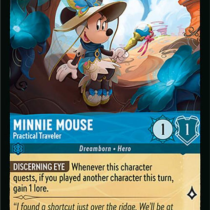 Minnie Mouse - Practical Traveler (159/204) [Wilds Unknown]