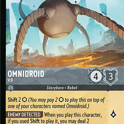 Omnidroid - V.9 (Foil) (184/204) [Wilds Unknown]
