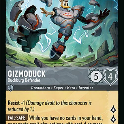 Gizmoduck - Duckburg Defender (193/204) [Wilds Unknown]
