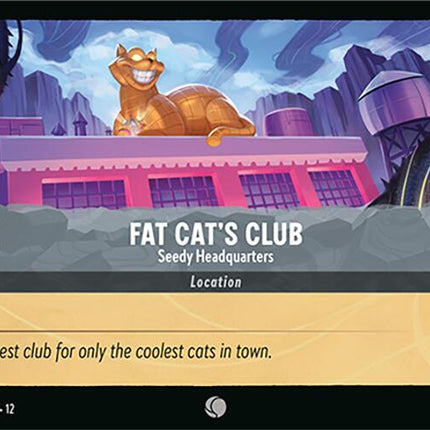 Fat Cat's Club - Seedy Headquarters (203/204) [Wilds Unknown]