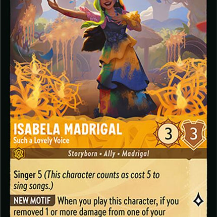 Isabela Madrigal - Such a Lovely Voice (16/204) [Wilds Unknown]