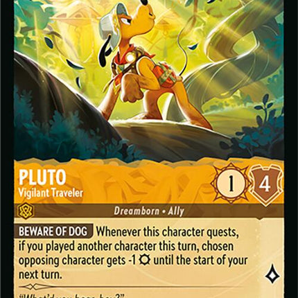 Pluto - Vigilant Traveler (25/204) [Wilds Unknown]