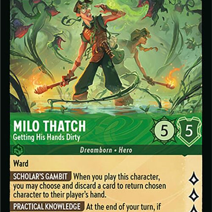 Milo Thatch - Getting His Hands Dirty (82/204) [Wilds Unknown]