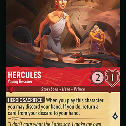 Hercules - Young Rescuer (123/204) [Wilds Unknown]
