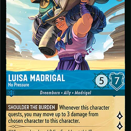Luisa Madrigal - No Pressure (151/204) [Wilds Unknown]
