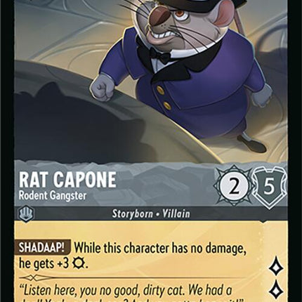 Rat Capone - Rodent Gangster (183/204) [Wilds Unknown]