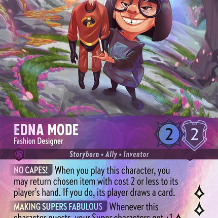 Edna Mode - Fashion Designer (Epic) (209/204) [Wilds Unknown]