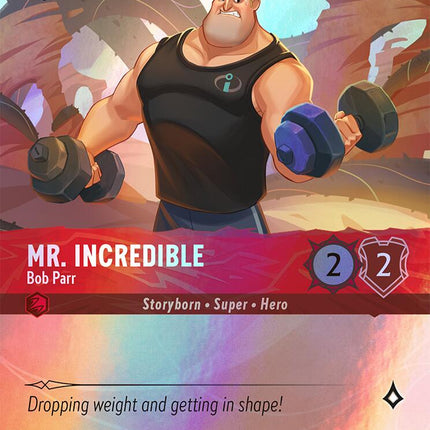 Mr. Incredible - Bob Parr (Epic) (215/204) [Wilds Unknown]
