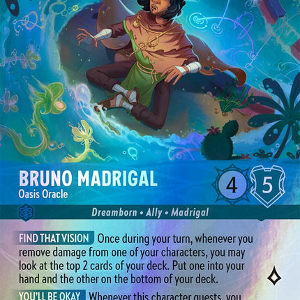 Bruno Madrigal - Oasis Oracle (Epic) (218/204) [Wilds Unknown]