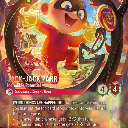 Jack-Jack Parr - Incredible Potential (Enchanted) (232/204) [Wilds Unknown]