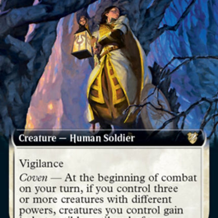 Stalwart Pathlighter (Extended Art) [Innistrad: Midnight Hunt Commander]