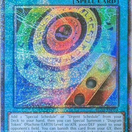Exceptional Schedule (Starlight Rare) [BLZD-EN054] Starlight Rare