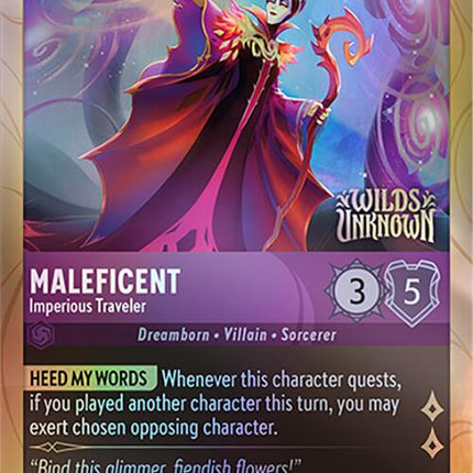 Maleficent - Imperious Traveler (44) [Promo Cards]