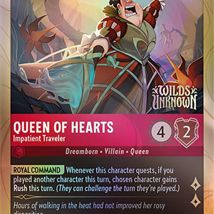 Queen of Hearts - Impatient Traveler (46) [Promo Cards]