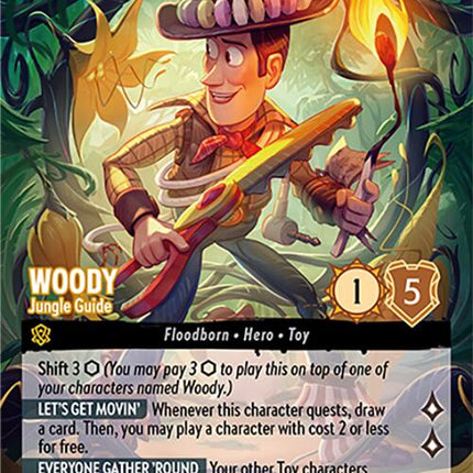 Woody - Jungle Guide (Store Championship Participant) (53) [Promo Cards]