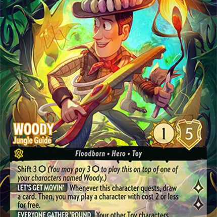 Woody - Jungle Guide (Store Championship) (54) [Promo Cards]