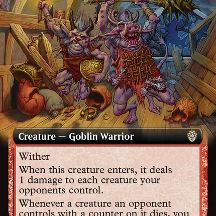 Village Pillagers (Extended Art) [Lorwyn Eclipsed Commander]