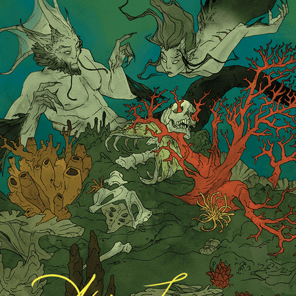 Curiosity Art Card (Gold-Stamped Signature) [Wilds of Eldraine Art Series]