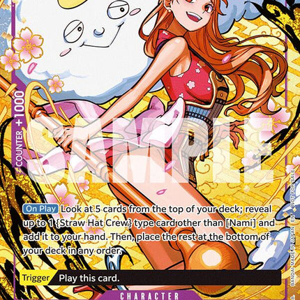 Nami (Welcome Pack 2026 Vol.1) [One Piece Promotion Cards]