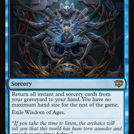 Wisdom of Ages (Bundle) [Secrets of Strixhaven Promos]
