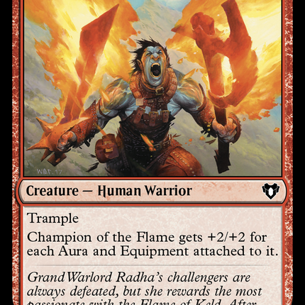 Champion of the Flame [Commander Masters]