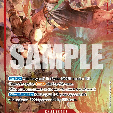 Portgas.D.Ace (Parallel) [Starter Deck EX: Luffy & Ace]