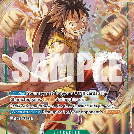 Monkey.D.Luffy (Parallel) [Starter Deck EX: Luffy & Ace]