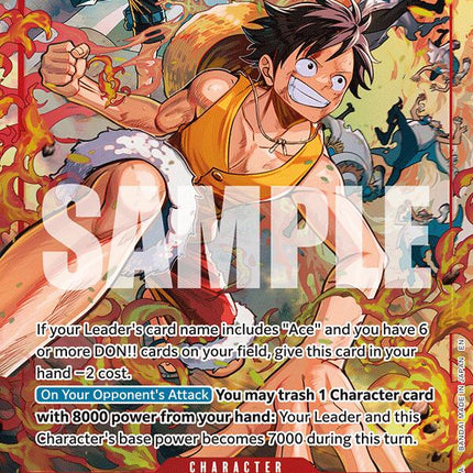 Monkey.D.Luffy (Alternate Art) [The Time of Battle]