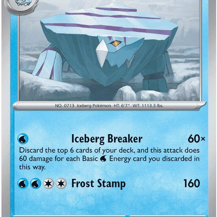 Avalugg (024/086) [Mega Evolution: Chaos Rising]