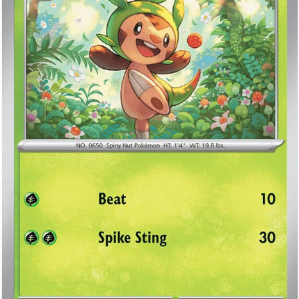 Chespin (005/086) [Mega Evolution: Chaos Rising]