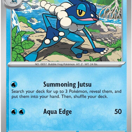Frogadier (021/086) [Mega Evolution: Chaos Rising]