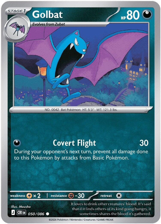 Golbat (050/086) [Mega Evolution: Chaos Rising]
