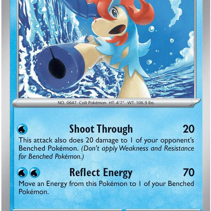 Keldeo (019/086) [Mega Evolution: Chaos Rising]