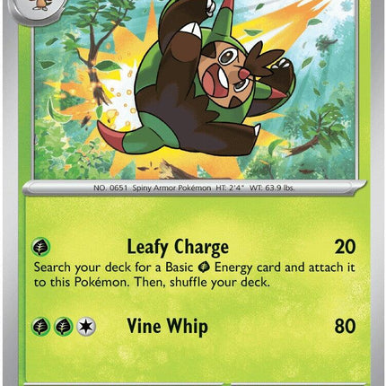 Quilladin (006/086) [Mega Evolution: Chaos Rising]