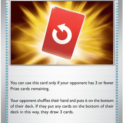 Special Red Card (082/086) [Mega Evolution: Chaos Rising]