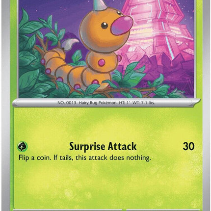 Weedle (001/086) [Mega Evolution: Chaos Rising]