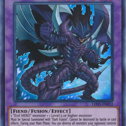 Evil Hero Malicious Bane [LED5-EN012] Ultra Rare