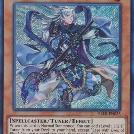 Sage with Eyes of Blue [BLLR-EN055] Secret Rare