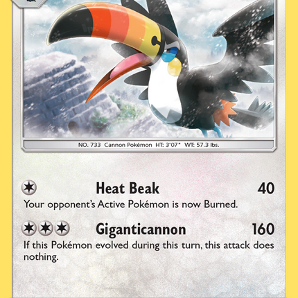 Toucannon (166/214) [Sun & Moon: Lost Thunder]