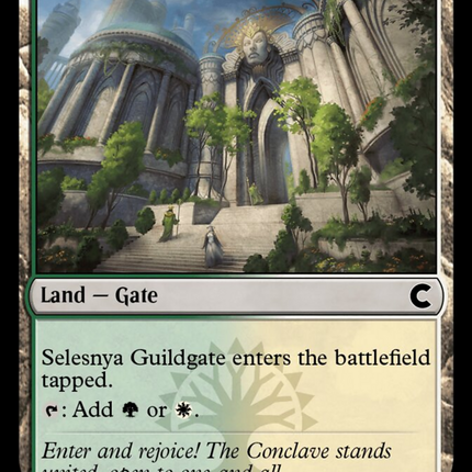 Selesnya Guildgate [Ravnica: Clue Edition]
