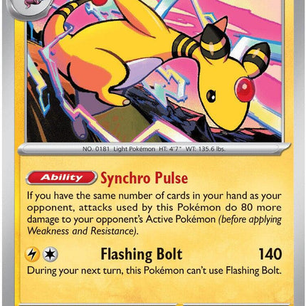 Ampharos (029/086) (Deck Exclusive) [Mega Evolution: Chaos Rising]